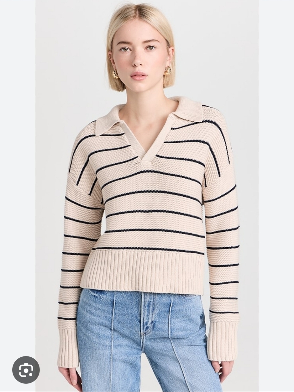 PISTOLA Arlo Striped Sweater